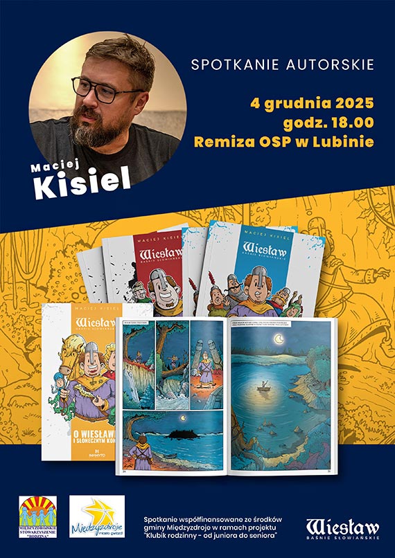 Spotkanie z Maciejem Kisielem – autorem komiksw o Wiesawie