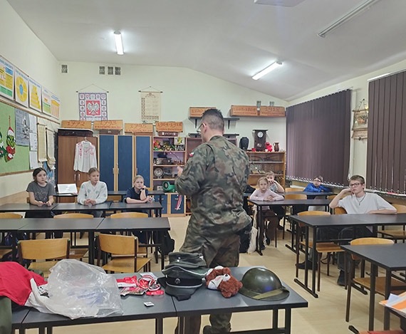 Koło historyczne w dziwnowskiej szkole podstawowej