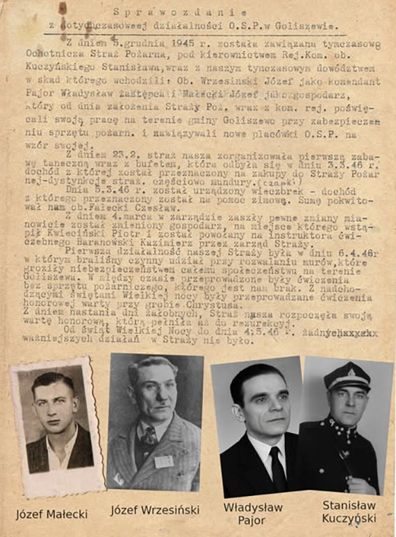 Początki OSP w Golczewie. Jak w 1945 roku rodziła się lokalna straż pożarna