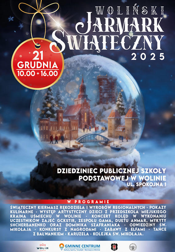 Woliński Jarmark Świąteczny już 21 grudnia