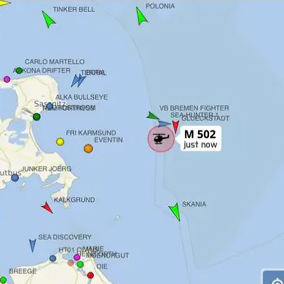 „Człowiek za burtą” na Bałtyku. Akcja SAR w rejonie Sassnitz