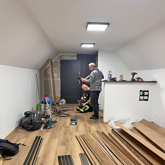 „Remont i modernizacja �wietlicy w Remizie Stra�ackiej OSP Wysoka Kamie�ska” zosta� zako�czony - Granty Stra�ackie