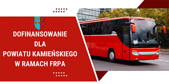 Transport publiczny w Powiecie Kamie�skim jeszcze bardziej dost�pny!