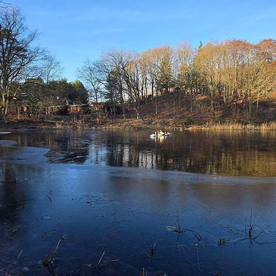 �ab�dzie utkn�y na lodzie. Interwencja OSP Ko�czewo w okolicach Wise�ki