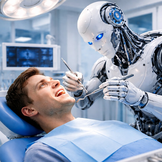 Polacy nie zaufaliby robotom dentystycznym. Tylko 9 proc. zgodzi�oby si� na jakikolwiek zabieg