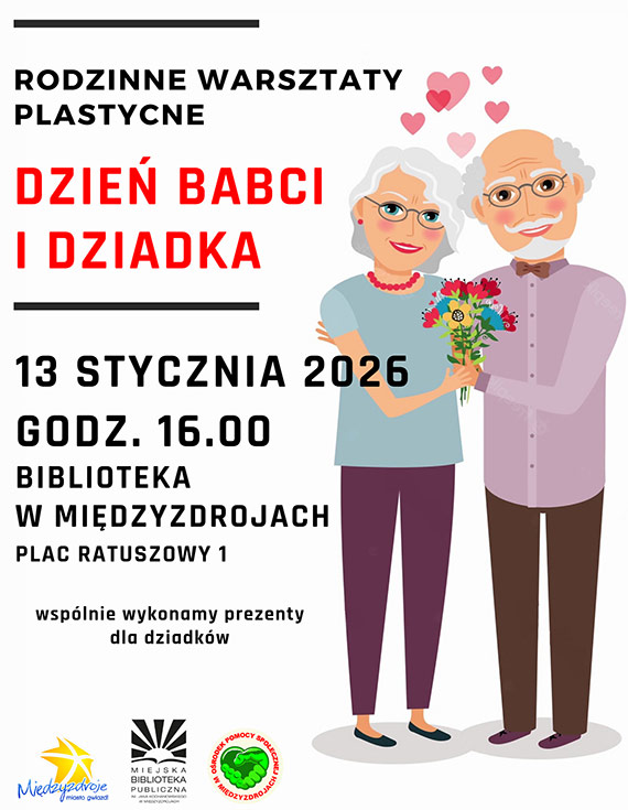 Rodzinne warsztaty plastyczne z okazji Dnia Babci i Dziadka w Międzyzdrojach