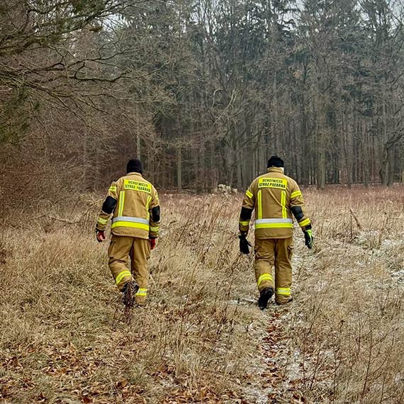 Poszukiwania zaginionego mieszka�ca Golczewa. Dzia�ania przerwano po zmroku