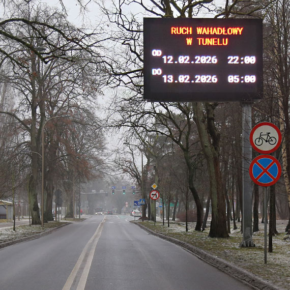 Nocne utrudnienia w tunelu. B�dzie ruch wahad�owy