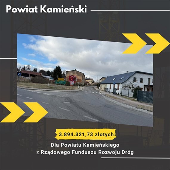 Dobre wiadomo�ci dla mieszka�c�w Powiatu Kamie�skiego!