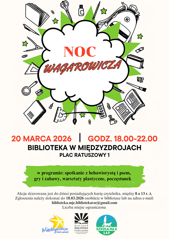 Kalendarz imprez marzec 2026r.