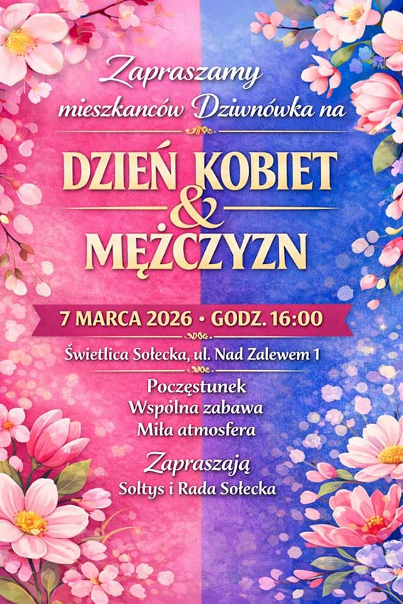 So�ectwo Dziwn�wek zaprasza na Dzie� Kobiet i M�czyzn
