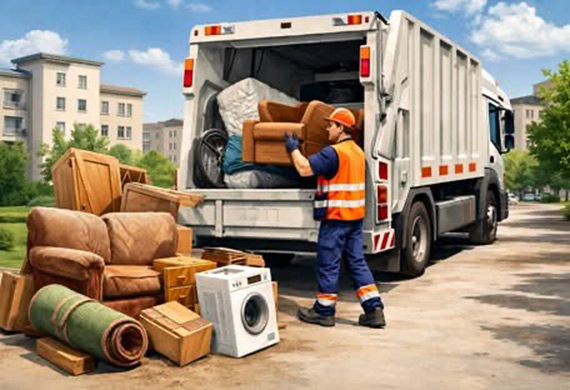 Zbi�rka gabaryt�w i tekstyli�w