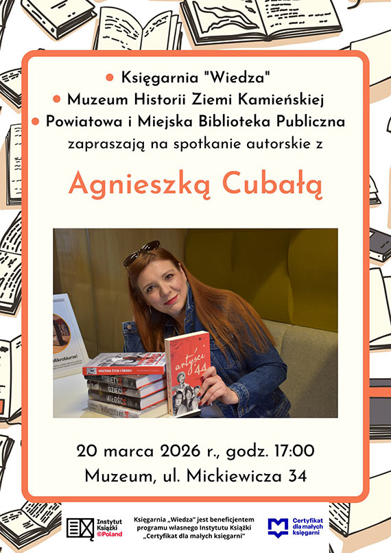 Spotkanie autorskie z Agnieszk� Cuba��