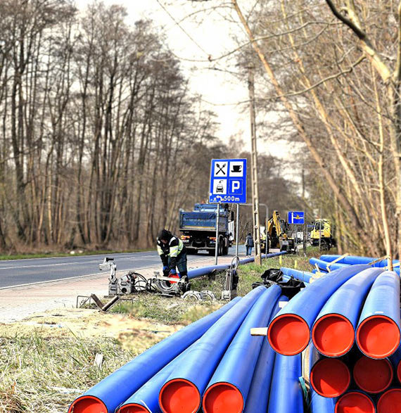 Budowa nowego wodoci�gu w Mi�dzywodziu