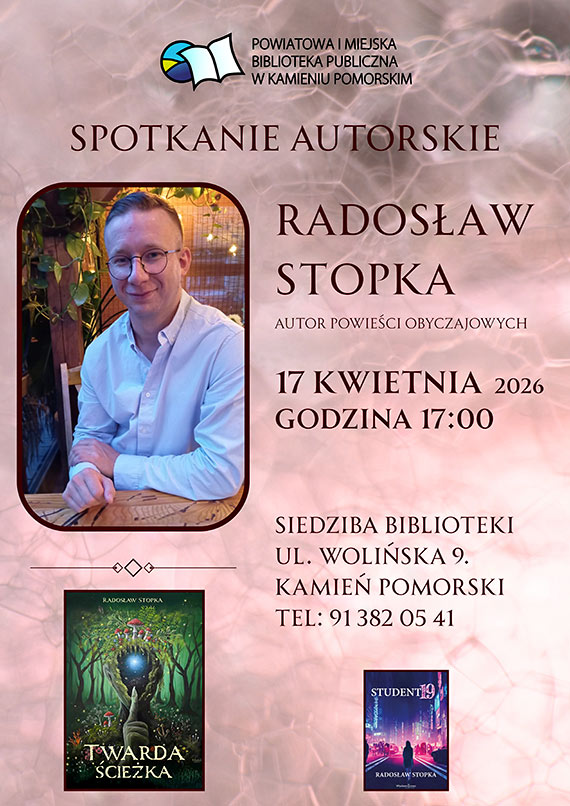 Spotkanie autorskie z Rados�awem Stopk�