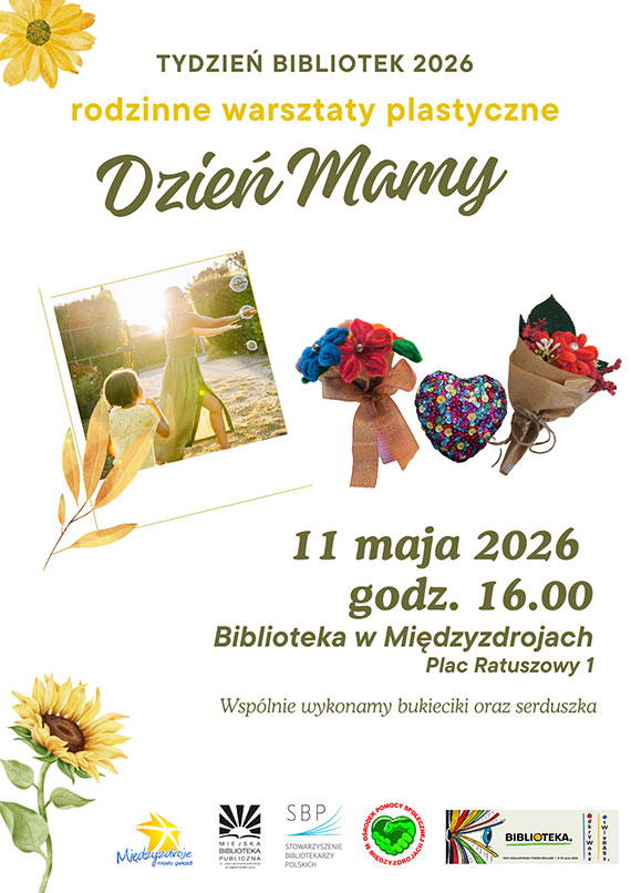 Rodzinne warsztaty na Dzie� Mamy w Mi�dzyzdrojach. Biblioteka zaprasza 11 maja