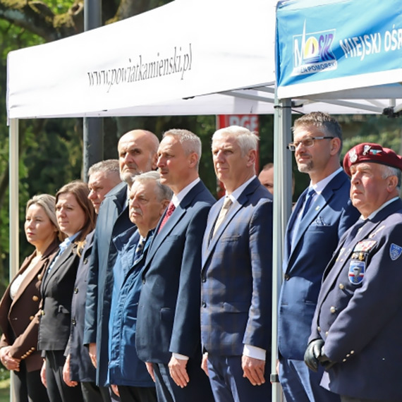 81. rocznica zakończenia II wojny światowej w Kamieniu Pomorskim