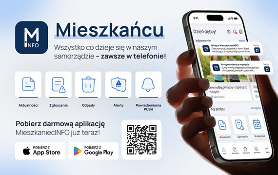 Aplikacja MieszkaniecINFO ju� dost�pna! Ca�y samorz�d w Twoim telefonie