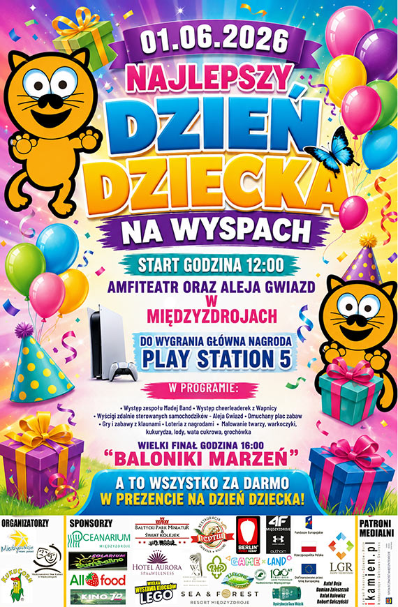 Wszystko za darmo?! Mi�dzyzdroje robi� dzieciom bajkowy Dzie� Dziecka