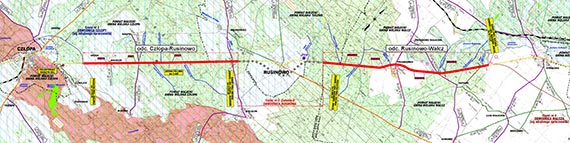 Rozbudowa DK22 Cz�opa - Wa�cz z wnioskiem o decyzj� ZRID