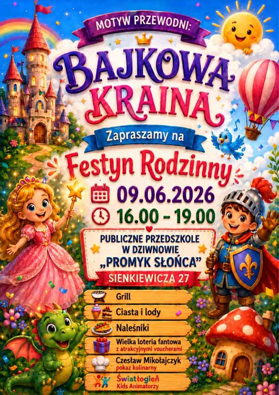 Festyn Rodzinny „Bajkowa Kraina”