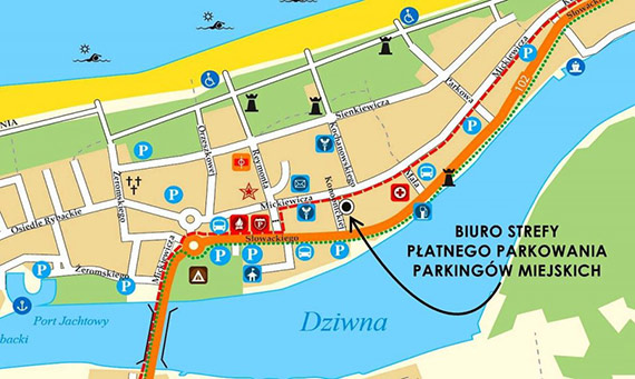 Strefa p�atnego parkowania w Gminie Dziwn�w