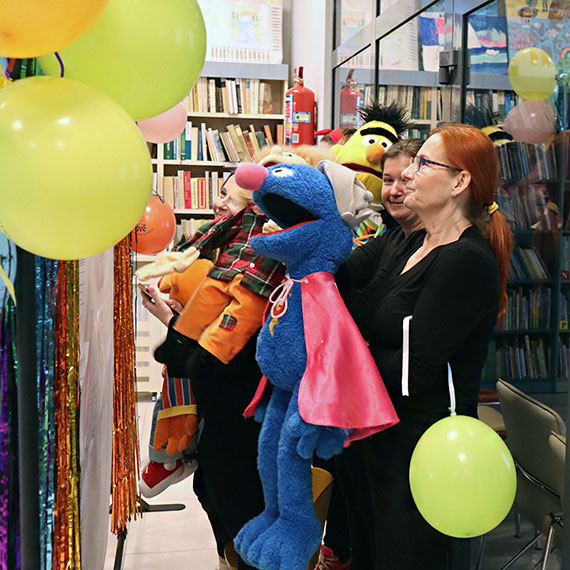 „Urodziny Oskara Zrzędy” w międzyzdrojskiej bibliotece