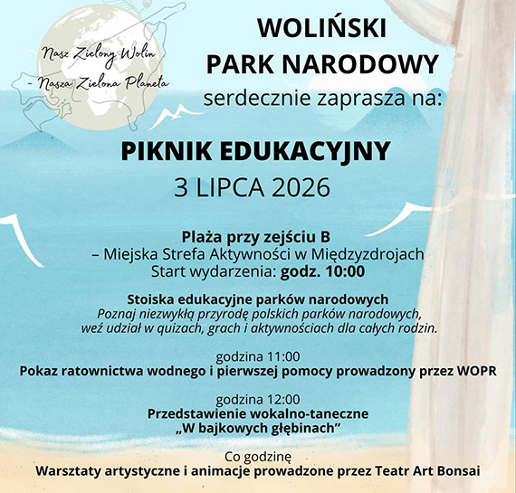 Piknik edukacyjny na pla�y w Mi�dzyzdrojach. Atrakcje dla ca�ych rodzin ju� 3 lipca