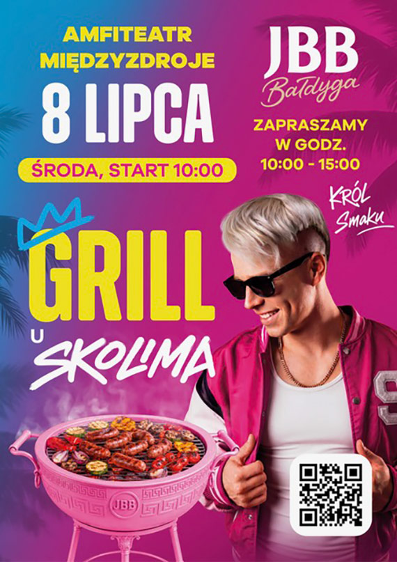 Gwiazda Latino zaprasza swojaków. GRILL u SKOLIMA rozgrzeje Międzyzdroje!