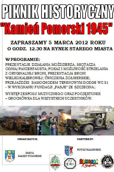 Kamień Pomorski: Piknik historyczny z okazji zdobycia miasta