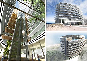 Zbuduj 4 gwiazdkowy hotel w ksztacie odzi