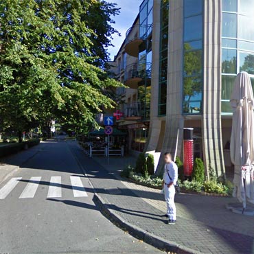 Międzyzdroje w Google Street View