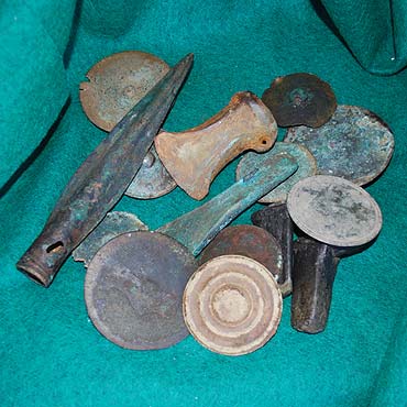 Skarb z epoki brązu w Muzeum Historii Ziemi Kamieńskiej