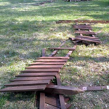 Golczewo: Wandale zniszczyli ogrodzenie na polu biwakowym