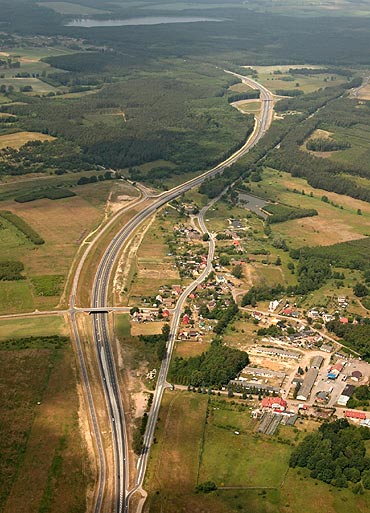 Nowa obwodnica z lotu ptaka