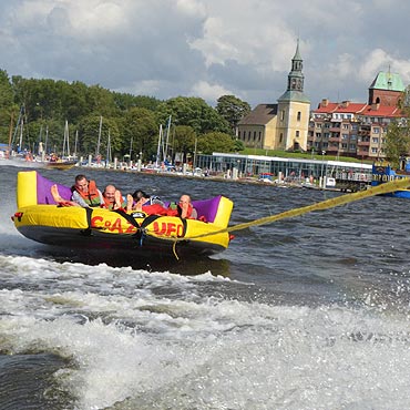 Kamie Pom.: 20 kajakarzy wzio udzia w dwuboju kajakowym