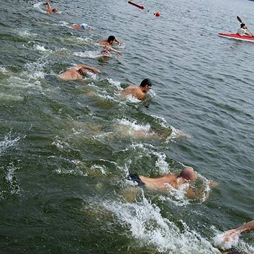 Daniel Wawrzyski po raz drugi zwycizc Golczewskiego Triathlonu