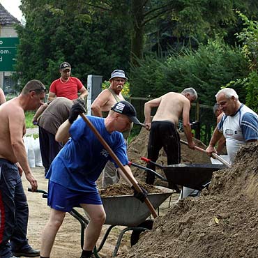 Golczewo: Wdkarze umacniali way