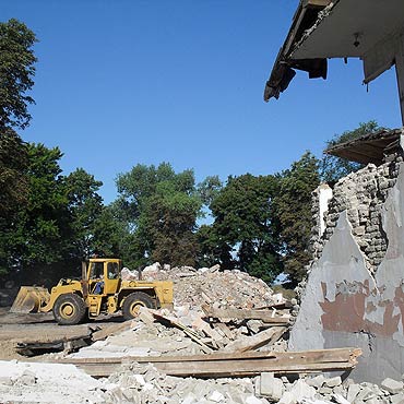 Buldoery niszcz histori Midzyzdrojw