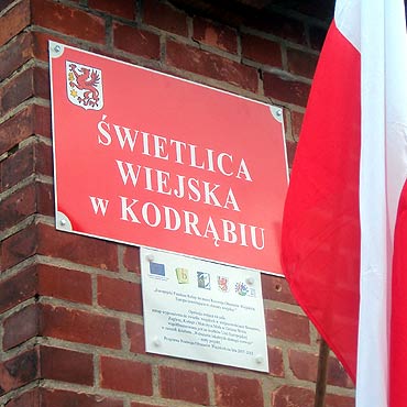 Kodrąb: Otwarcie kolejnej świetlicy w gminie Wolin