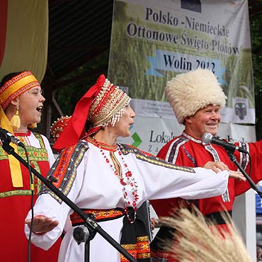 Polsko - Niemieckie Ottonowe Święto Plonów – Wolin 2012