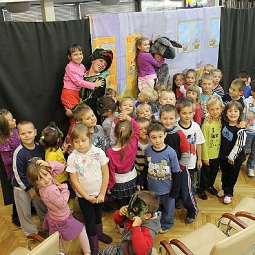 Midzyzdroje: Teatr dla dzieci w bibliotece