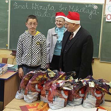 Święty Mikołaj odwiedził Ośrodek Szkolno-Wychowawczy