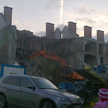 Po 30 latach rozbior niedokoczone bloki