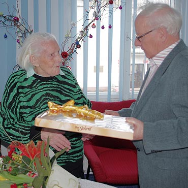 Wyjtkowy jubileusz jednej z najstarszych mieszkanek Midzyzdrojw