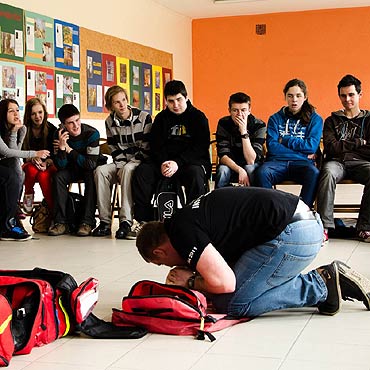 Kamie Pomorski: Szkolenie<br>  „Z wod za pan brat”