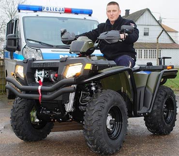 Kamieska policja dostanie quada