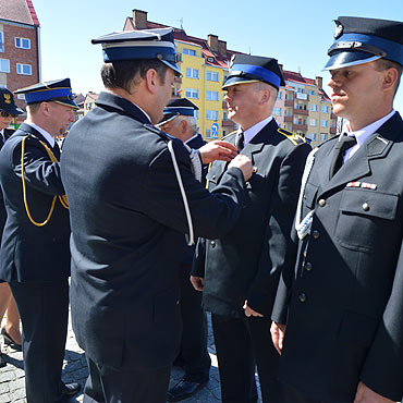 Straacy mieli swoje wito. Otrzymali odznaczenia i awanse. Zobacz zdjcia!