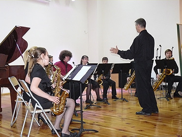 Golczewo: Koncert w ramach ogólnopolskich warsztatów saksofonowych Saxmania 2013