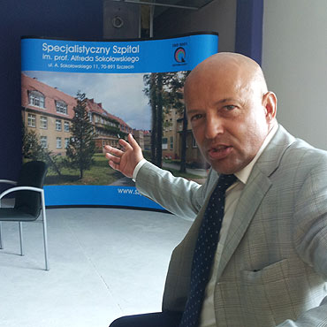 Dyrektor szpitala w Kamieniu Pomorskim spotkał się z ministrem Arłukowiczem
